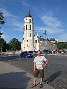 The Cathedral in Vilnius, Lithuania 2013